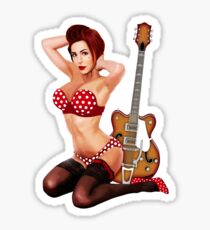 Rockin Redhead Sticker