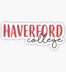 Haverford College Sticker Sticker
