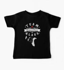 Camiseta para bebé Equipo Klaus.
