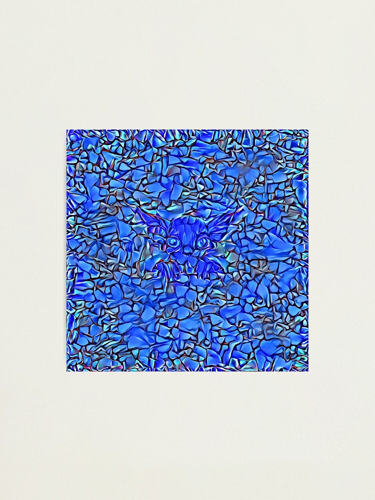 Alternate view of Blue stones Photographic Print