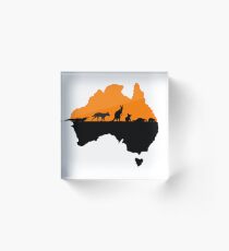 Australia Acrylic Block