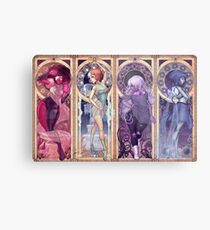 Art Nouveau Gems Metal Print
