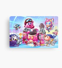 Kirby: Planet Robobot Metal Print