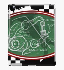 Desmo Valve Illustration iPad Case/Skin