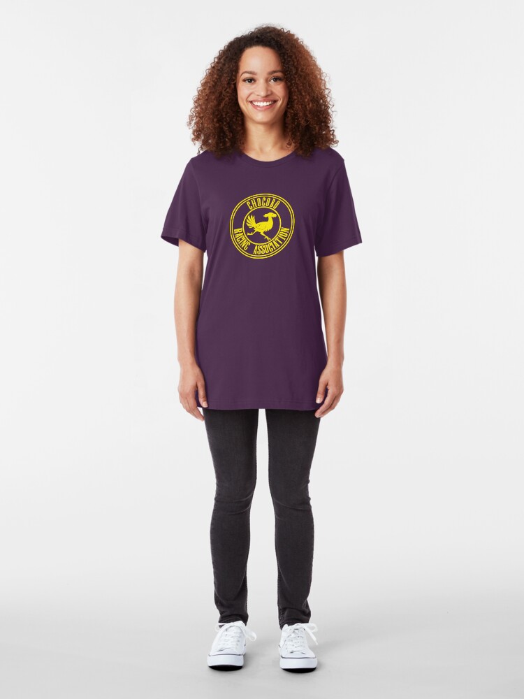 Alternate view of Chocobo Racing Association Slim Fit T-Shirt