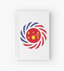 Hmong American Multinational Patriot Flag Series 1.0 Hardcover Journal