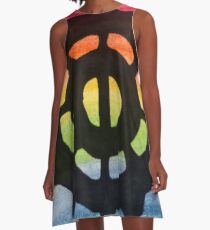 Heda Symbol - Rainbow A-Line Dress