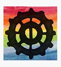 Heda Symbol - Rainbow Photographic Print