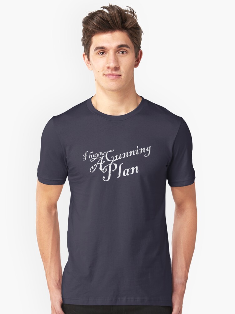 Alternate view of I Have a Cunning Plan Slim Fit T-Shirt