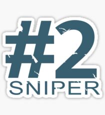 Sniper Number 2 Mug Sticker