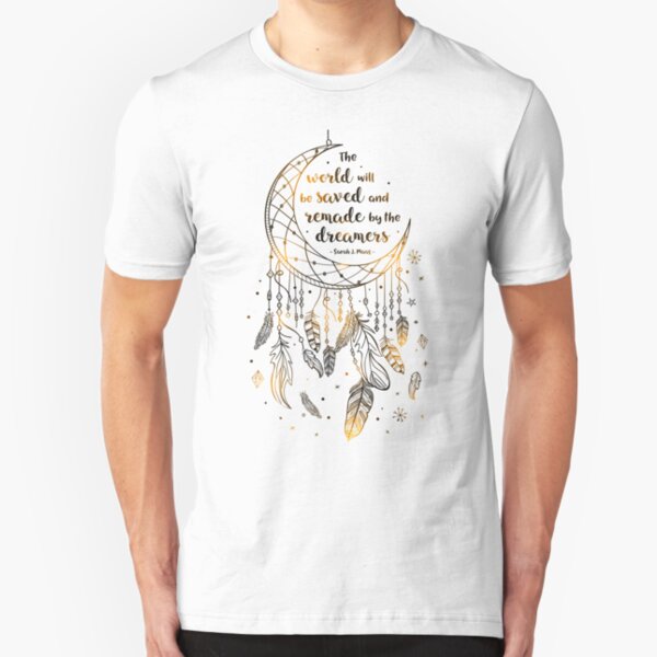 The world will be saved Slim Fit T-Shirt