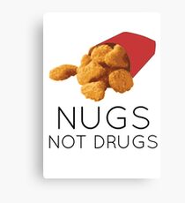 Lienzo Nugs no drogas
