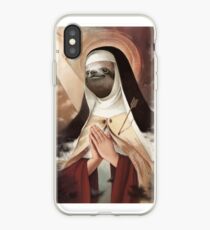 Vinilo o funda para iPhone Sloth Mother (#blessed)