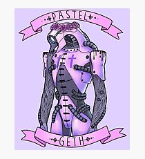 Pastel Geth Photographic Print