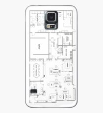 The Office Floor Plan Case/Skin for Samsung Galaxy
