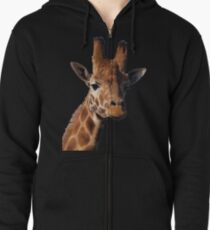 Giraffe Zipped Hoodie