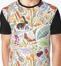 Gemüsegarten-Party Grafik T-Shirt