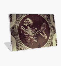 Vinilo para portátil Hannibal: Dancing Skull + Skeleton Mosaic