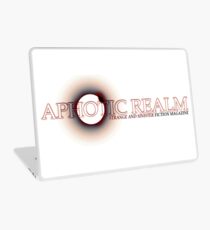 Aphotic Realm -- White Logo Laptop Skin