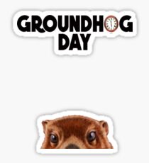 Groundhog Day Sticker