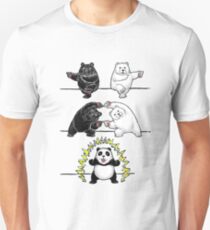 fusion of panda Unisex T-Shirt