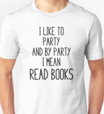 Camiseta ajustada Leer libros