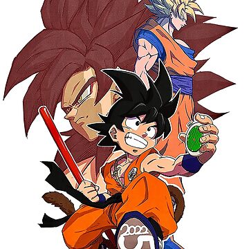 Dragon Ball Son Goku Art Board Print by NameYourWorld