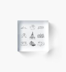 Elements of Magic Acrylic Block
