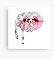 Lienzo Kylie Marble Lips