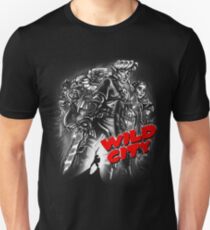 Wild City (B&W) Unisex T-Shirt