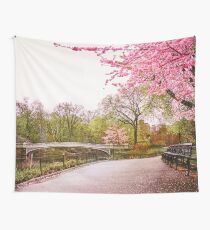 Cherry Blossoms Wall Tapestry