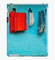 Blue Wall Hangings iPad Case/Skin