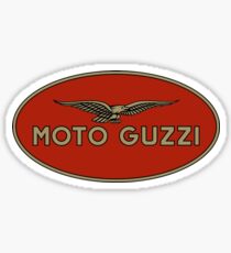 Moto Guzzi Retro Logo Sticker