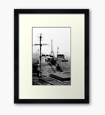 eiffel towers...... Framed Print