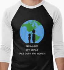 Dreams and Goals Men's Baseball ¾ T-Shirt