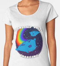Freundschaft fahren aufladen Frauen Premium T-Shirts