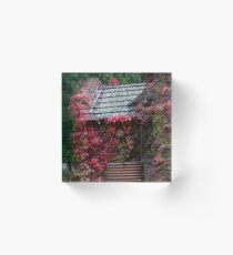 April in Uralla nsw Acrylic Block
