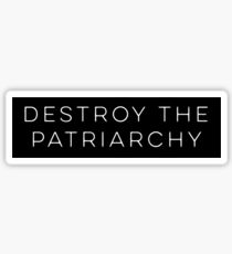 Pegatina DESTRUIR EL PATRIARCADO