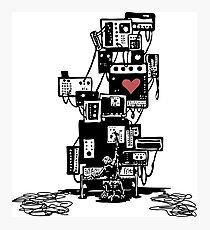 Tape Tower Photographic Print