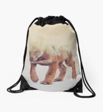 Little Ones: Wolf Drawstring Bag
