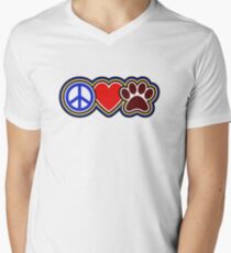 Dogs Men's V-Neck T-Shirt