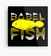 Babel Fish Metal Print