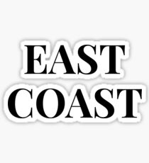 EAST COAST Sticker