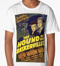 Sherlock Holmes Hound of the Baskervilles movie poster Long T-Shirt