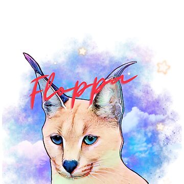 big floppa - caracal Sticker for Sale by faelarvae