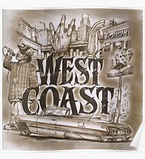 Westküste Poster