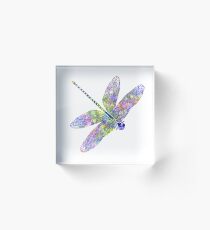 Dragonfly Acrylic Block