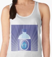 plastic bottle with water Women's Tank Top