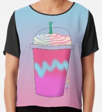 Unicorn Frap Chiffon Top