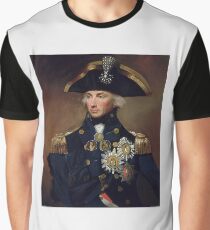 Königliche Marine - Admiral Horatio Nelson Grafik T-Shirt